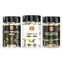 Combo Maca Peruana Negra + Tribullus + Feno Grego em Cápsulas - Premium Empório Terra Nativa