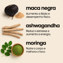 Combo Moringa + Ashwagandha + Maca peruana Negra - Premium Empório Terra Nativa