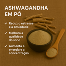 Ashwagandha - 100% Puro (Ginseng Indiano Raiz)