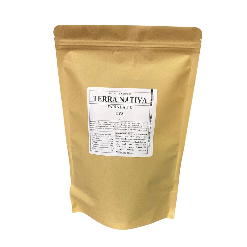 Farinha de Uva 100 % Pura - Safra Nova