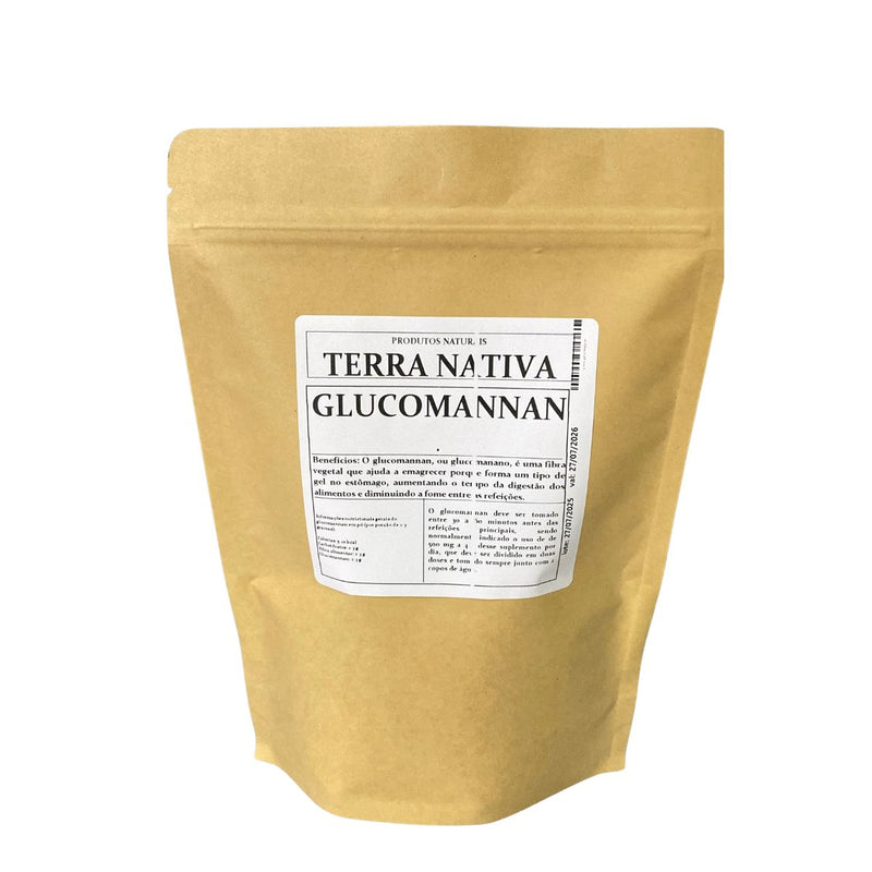 Glucomanano 100% Puro - Raiz do Konjac