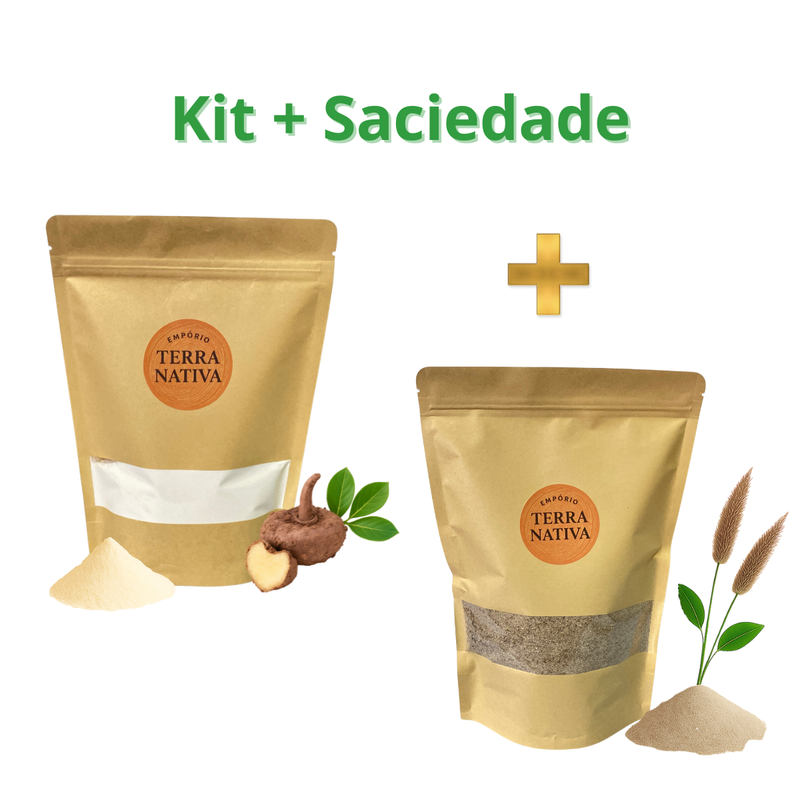 Kit Glucomanano + Psyllium Husk - Qualidade Premium Terra Nativa