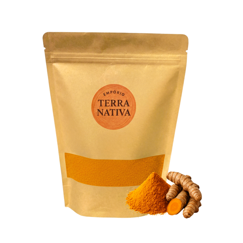 Cúrcuma Raiz 100% Pura - Empório Terra Nativa