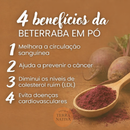 Farinha de Beterraba - 100 % pura Qualidade Premium