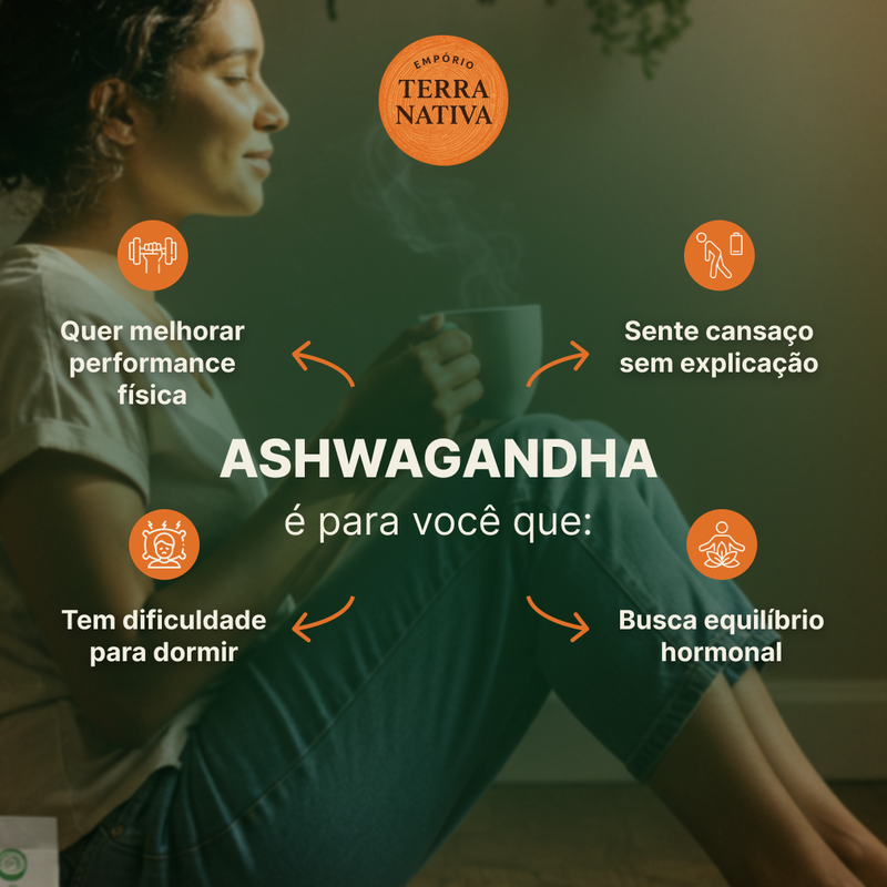 Combo Moringa + Ashwagandha + Maca peruana Negra - Premium Empório Terra Nativa
