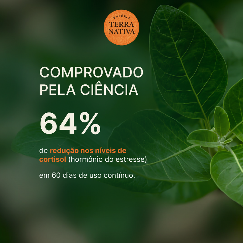 Ashwagandha - 100% Puro (Ginseng Indiano Raiz)