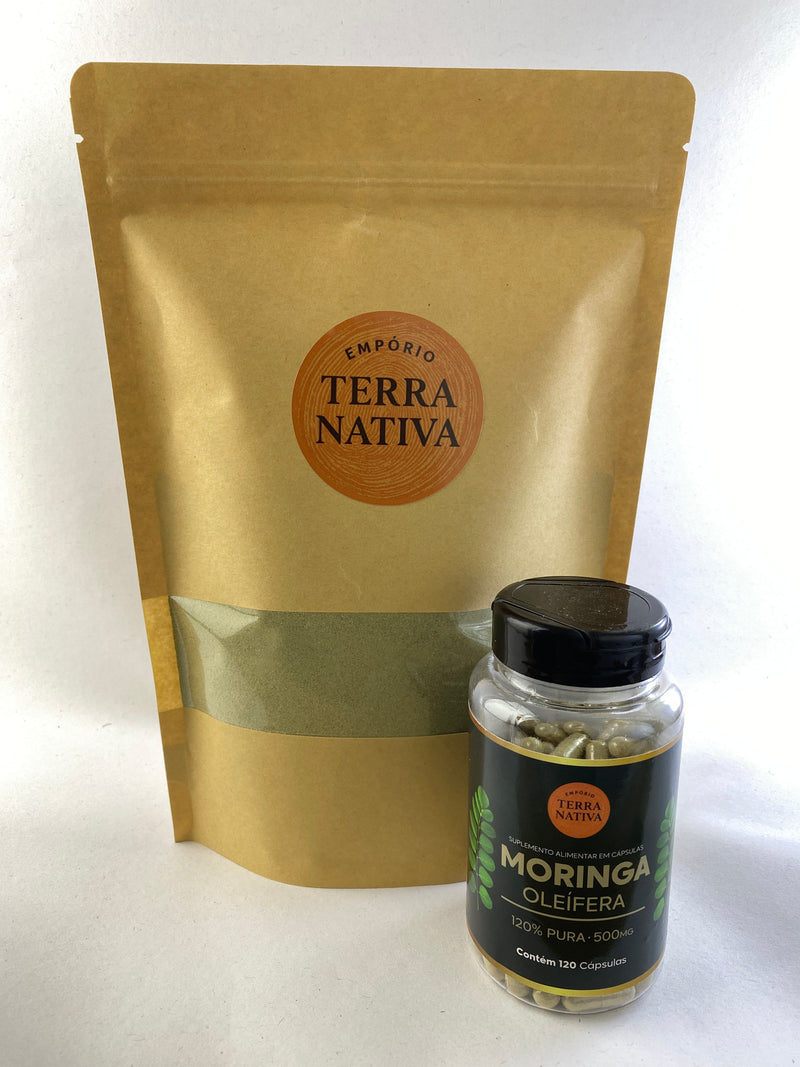 Moringa 100% Pura - Qualidade Premium