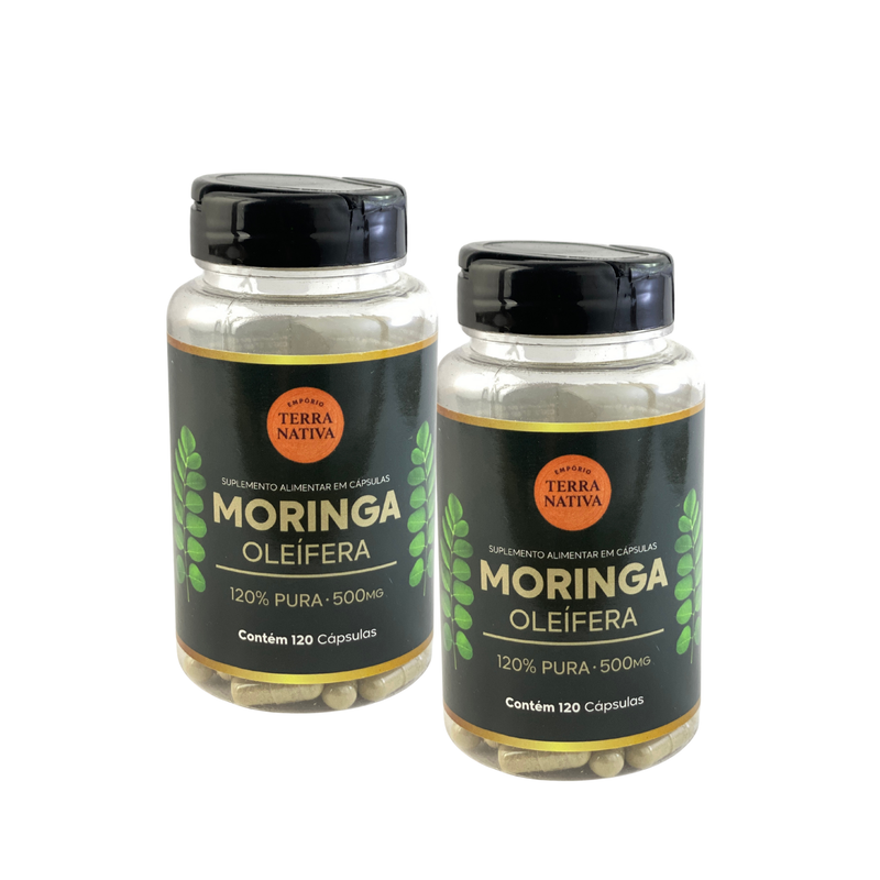 Moringa 100% Pura - Qualidade Premium