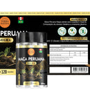 Maca Peruana Negra Cápsulas 100% Pura